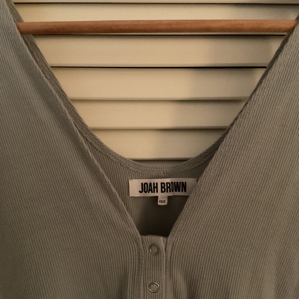 Joah Brown Crop Top Blue XS/S - Picture 3 of 3